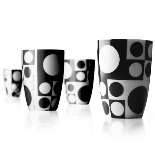 "PANTON" Medium cups black